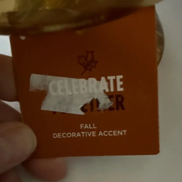 Celebrate Together Glass Mushroom Decor Brown Tortoiseshell - Picture 2 of 6